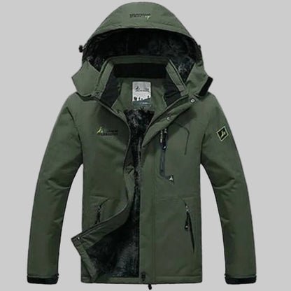 Nanuk Men's Warm Hooded Anorak Jacket