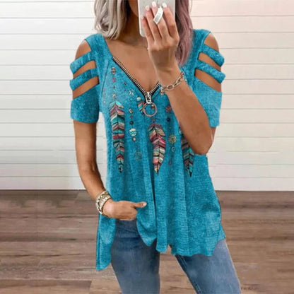 Kenna Feather Blouse