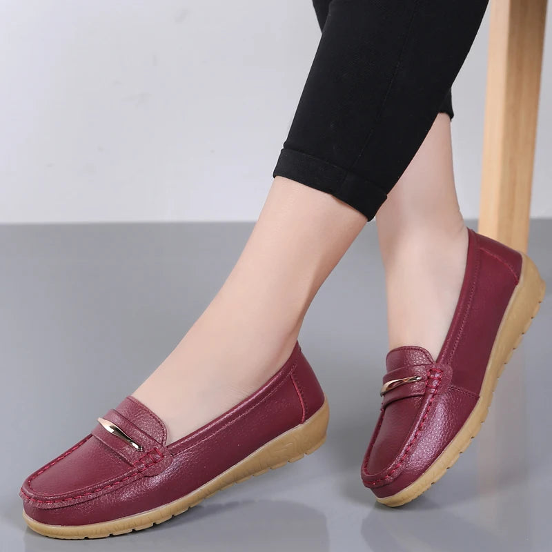 Laura Leather Loafers