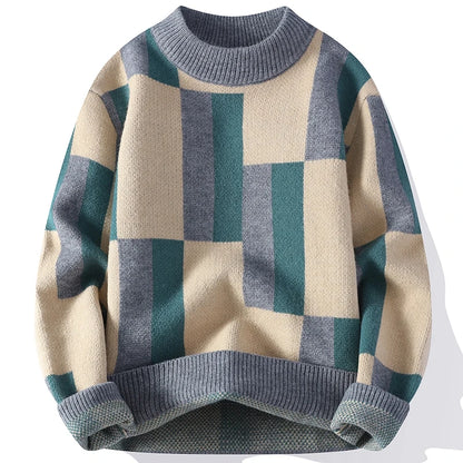 Calgary Color Block Sweater
