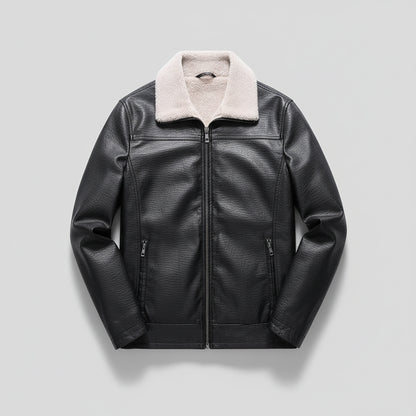 Choppers Warm Motorcycle Leather Bomber