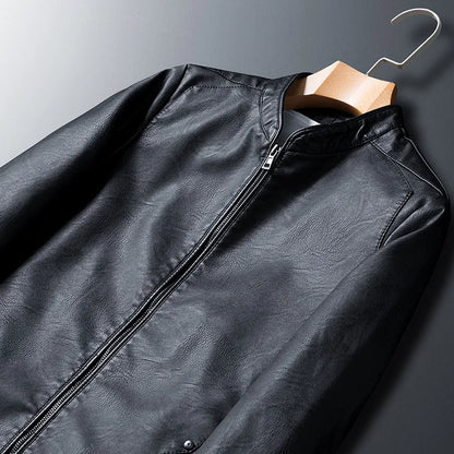Luka Leather Motorcycle Jacket Plus Size