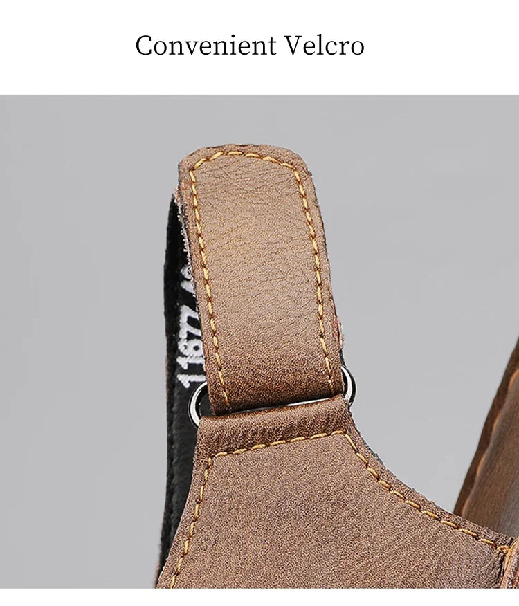 Livorno Leather Sandals