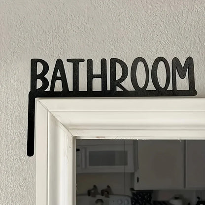 Bathroom Metal Wall Decor