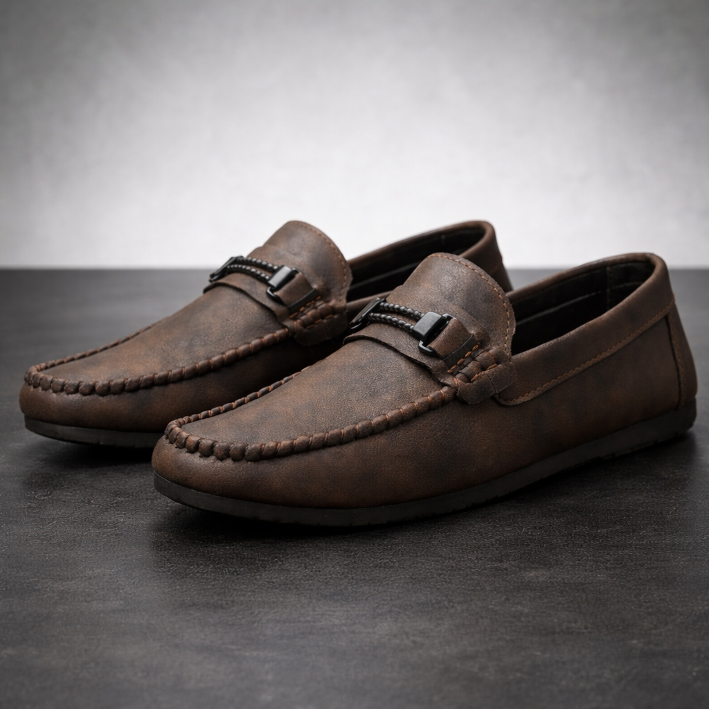 Leandro Leather Loafers