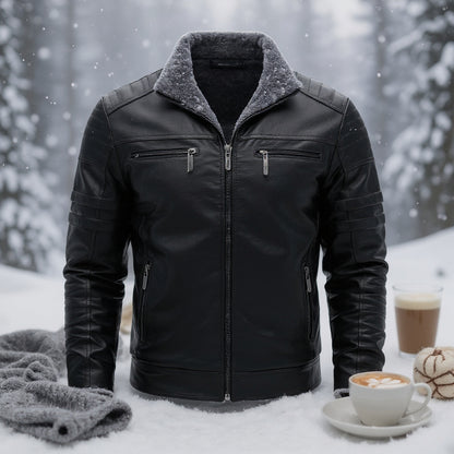 Choppers Leather Bomber